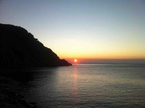 三重県答志島の美しすぎる夕日