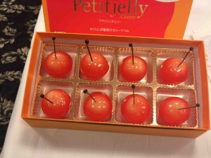 Petit jelly Cherry プリジェリーチェリー／サエグサファクトリー（山形県寒河江市）宝石のような新感覚フルーツスイーツ！山形産さくらんぼ蜜煮のゼリーつつみ♪プチジェリチェリ...
