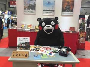 天下の「くまもん」様は、部長席が再現されていました！