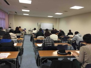 満員御礼です。