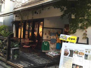 オープンテラスもある