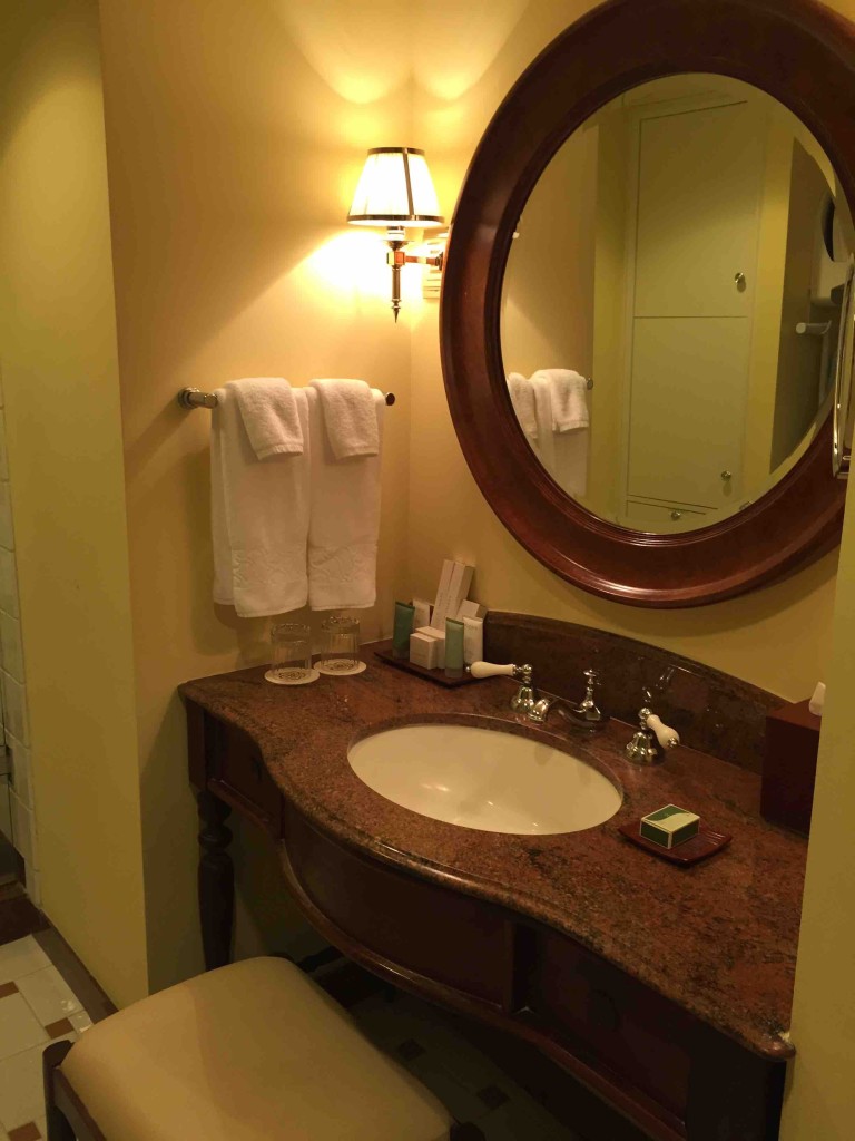 洗面台も使い勝手よし