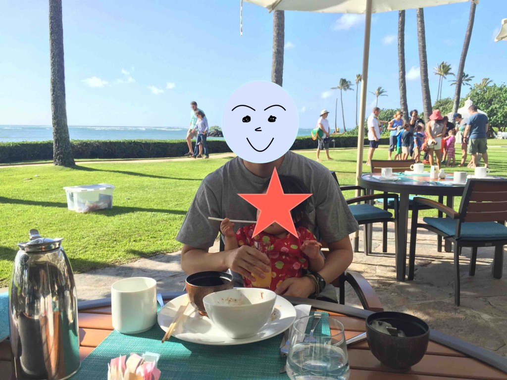 朝ごはんのロケーションは、もうこれ以上は望みません！