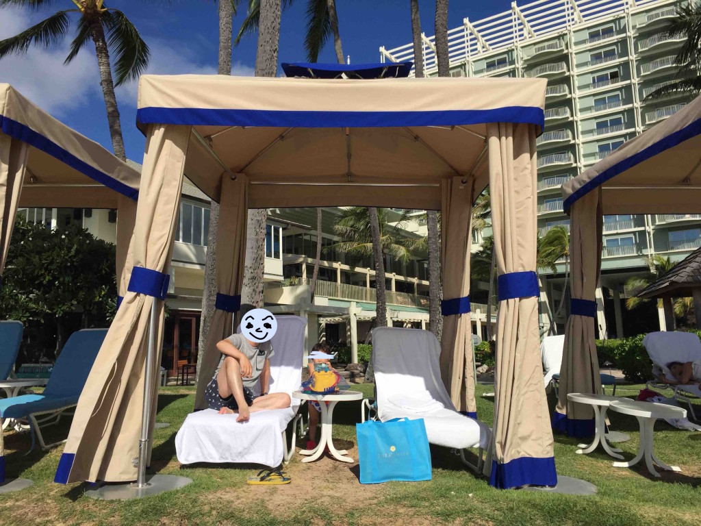 奮発して思い切ってテントサイズの「カバナ」を借りる日があってもいいじゃないか！