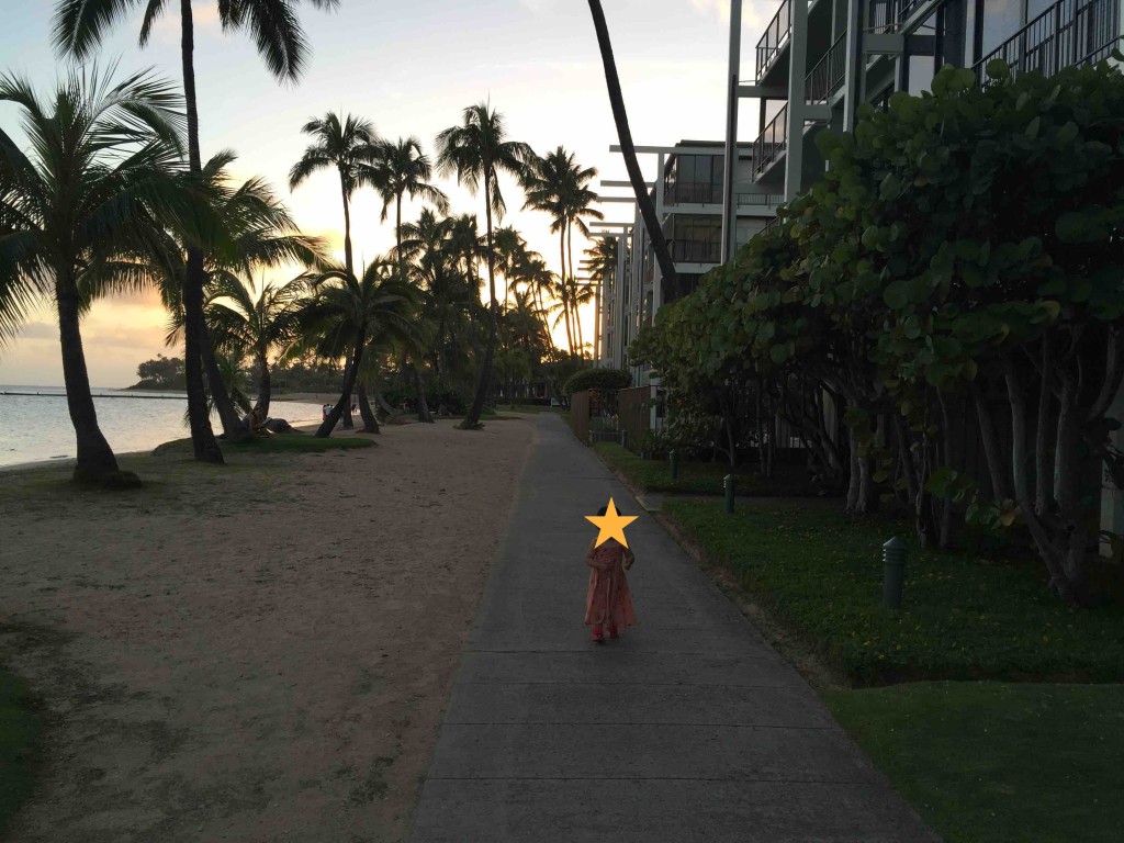 別荘側のビーチも素敵でした