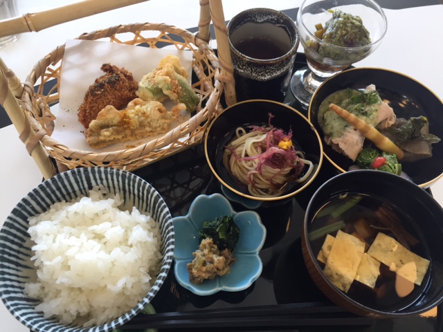 青梅雨の野良しごとご膳（１２６０円税抜）