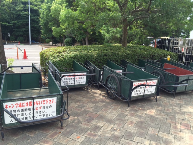 若洲公園キャンプ