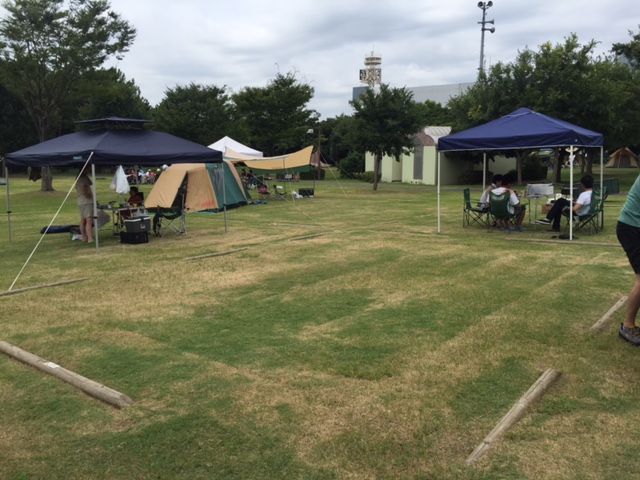 若洲公園キャンプ