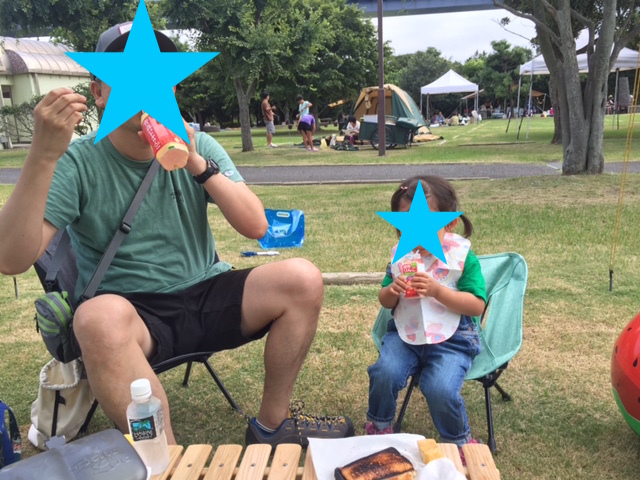 若洲公園キャンプ