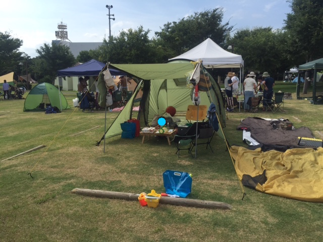 若洲公園キャンプ